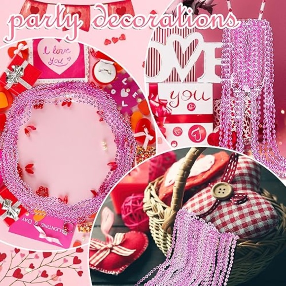 Breast Cancer Awareness Pink Beads & Accessories, 160 Pieces - Picture 15 of 16